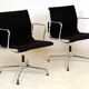 Pair of EA108 Eames armchairs for Vitra