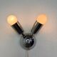 Mid-century modern wall lamp signed Drupol