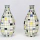 Vases Villeroy et Boch 1950
