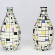 Vases Villeroy et Boch 1950