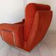 70s corduroy space age armchair