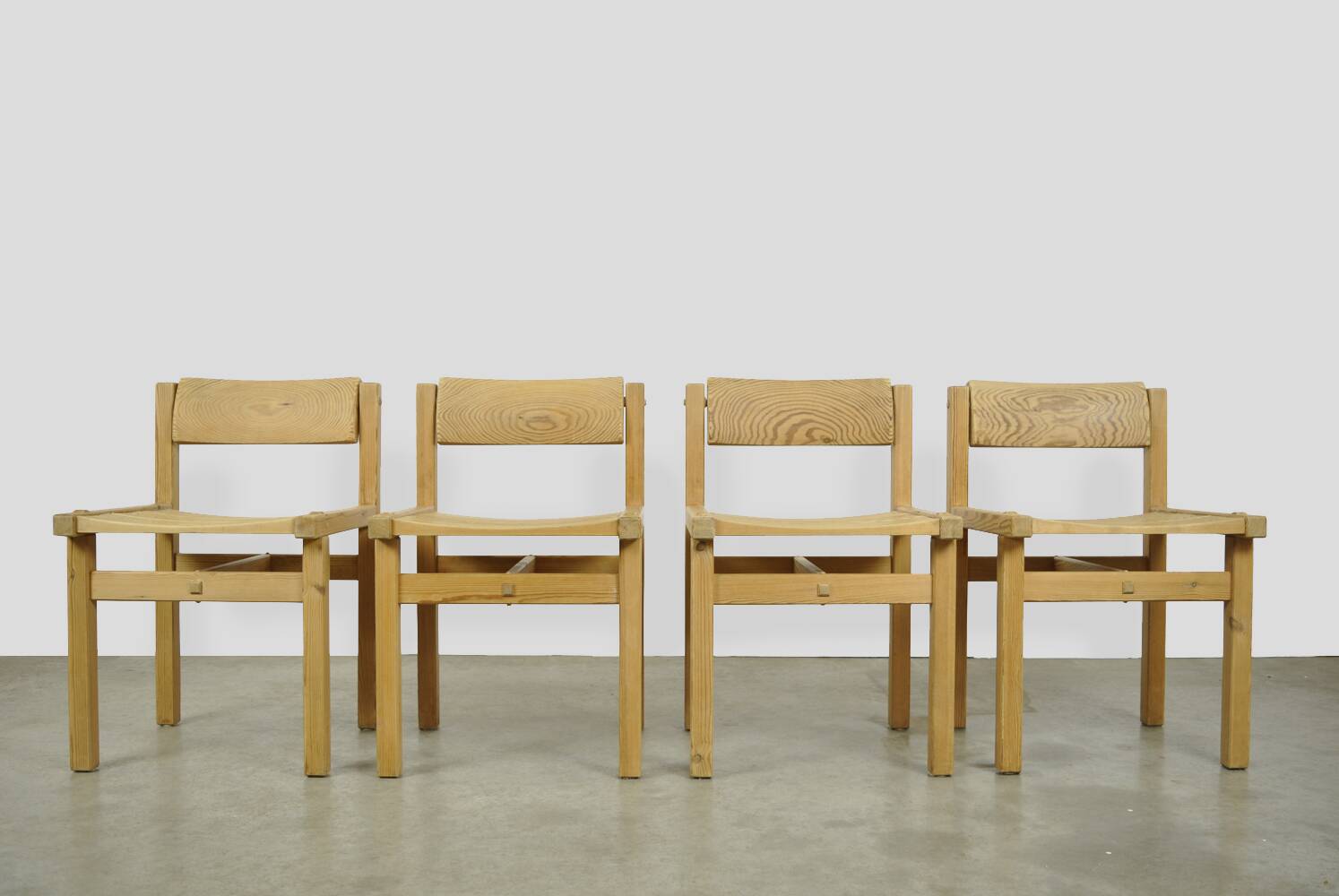 Vintage “Trybo” dining chairs by EDVIN HELSETH, Norway 1960s