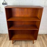 Vintage Scandinavian teak bookcase by Børge Mogensen for Søborg Møbelfabrik, 60s