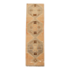 Tapis de couloir vintage taupe, 92 x 321 cm