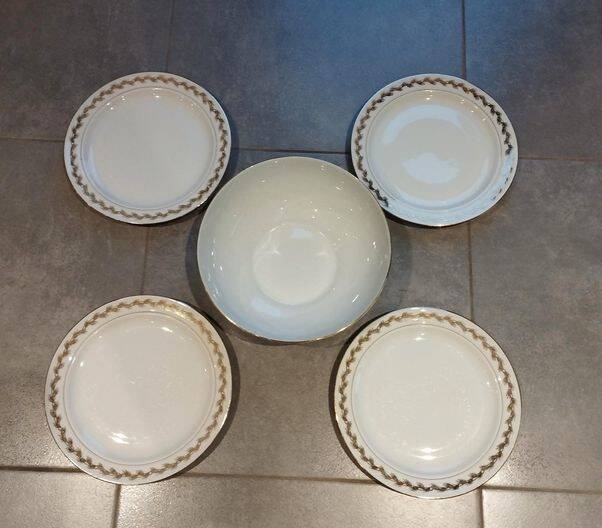 Limoges porcelain dinnerware set