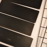 Modular system of shelves wall 60s black
