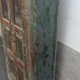 Armoire ancienne vitrée en bois
