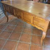 Office louis XV Norman style in cherry tree