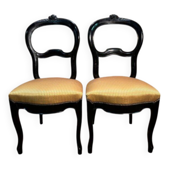 Paire de chaises Napoléon III
