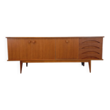 Vintage Scandinavian style teak row from the 60s