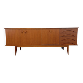 Vintage Scandinavian style teak row from the 60s