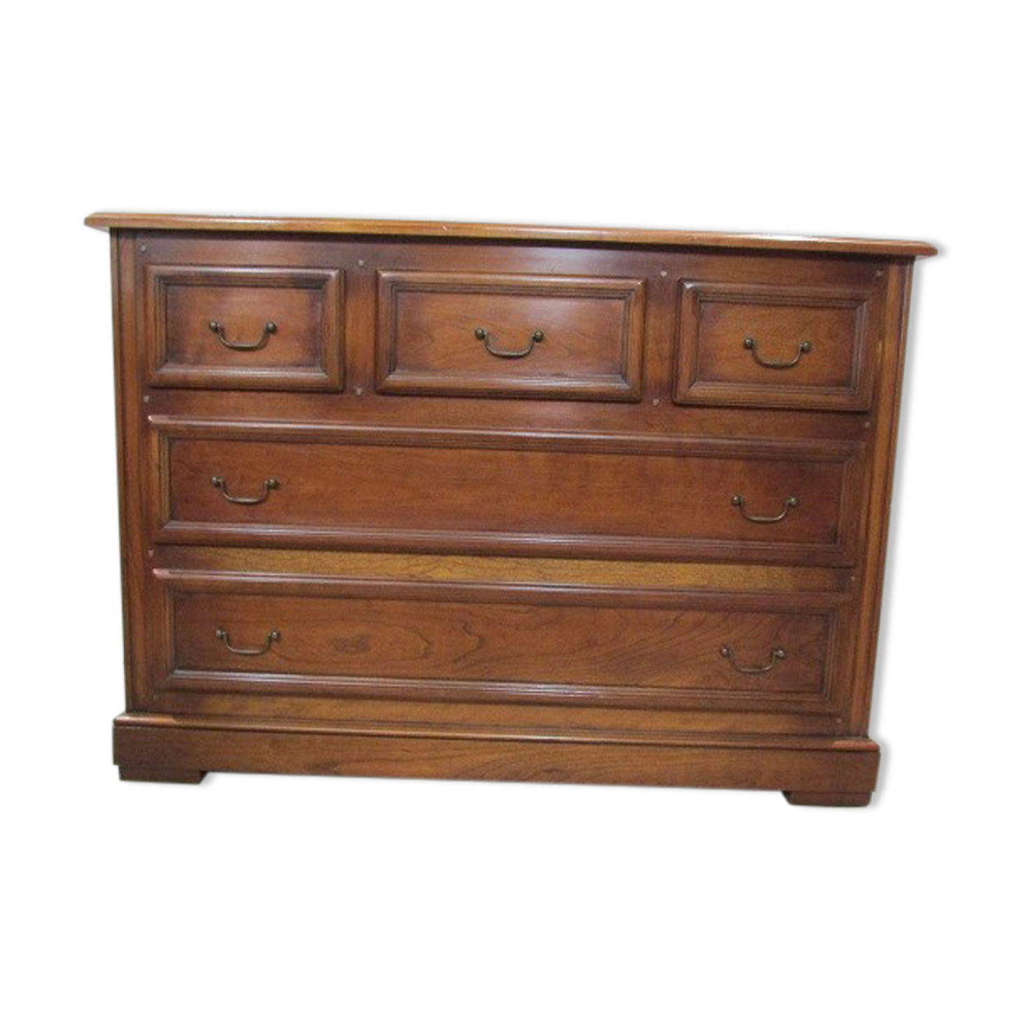 Mahogany trimmer chest of drawers, 5 quality drawers