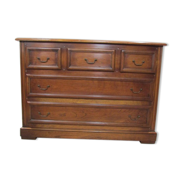 Mahogany trimmer chest of drawers, 5 quality drawers