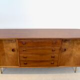 Walnut and Brass Sideboard by William Watting for Fristho