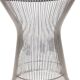Warren Platner for Knoll. Round stool, metal base. Circa 1970