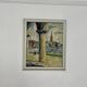 Swedish Oil on Panel “Stockholm Motif” by Emil Hellbom, Vintage & Framed 56×48cm