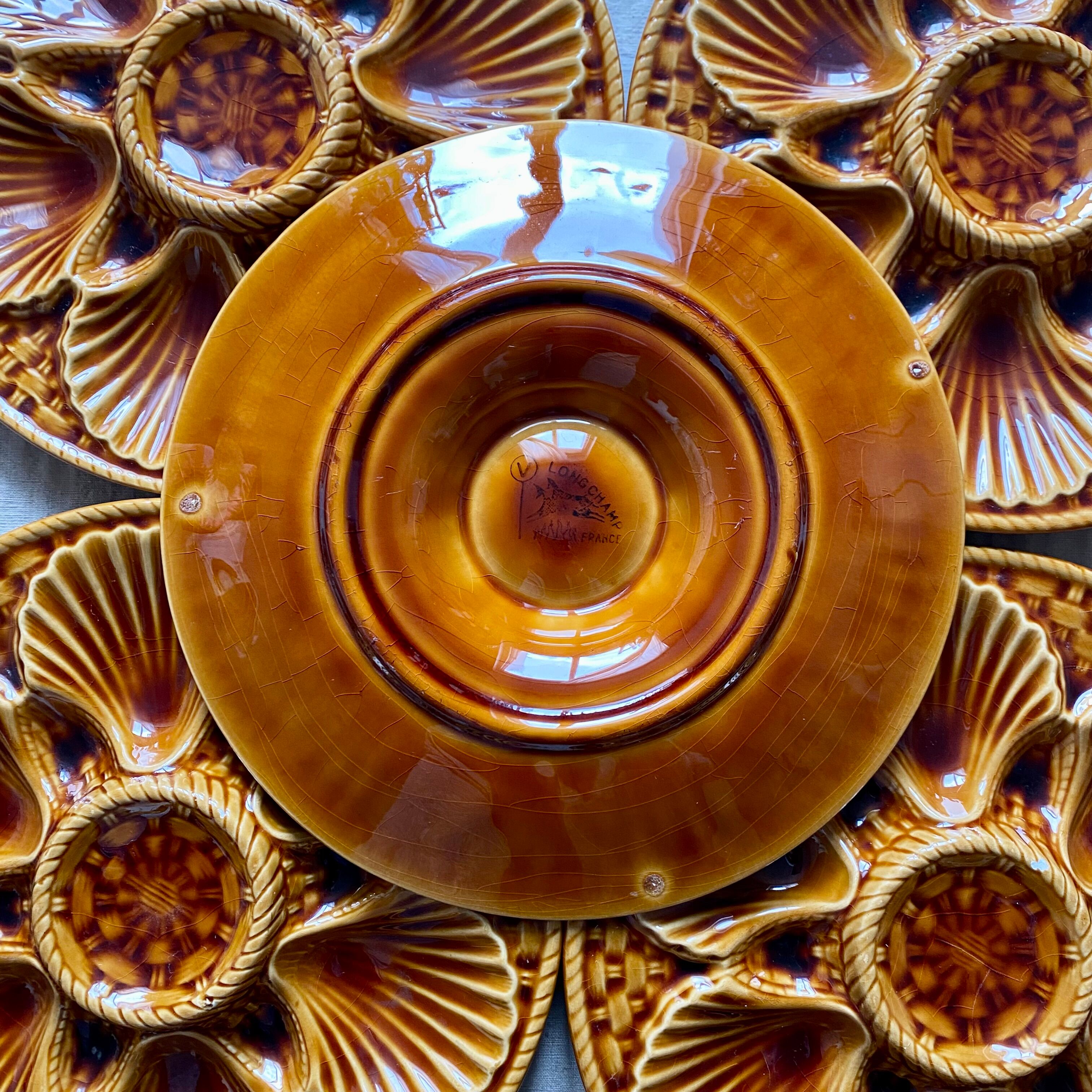 Longchamp oyster plates