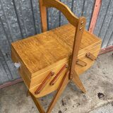 Amazing Worker art Deco vintage Scandinavian sewing box sewing box 1950