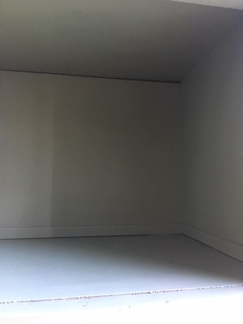 Asymmetrical vintage wardrobe