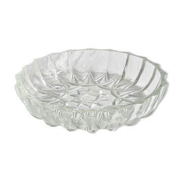 Vide-poches en verre ciselé