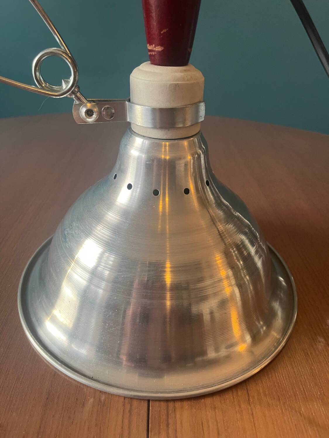 Clamp-on workshop lamp from the 80s