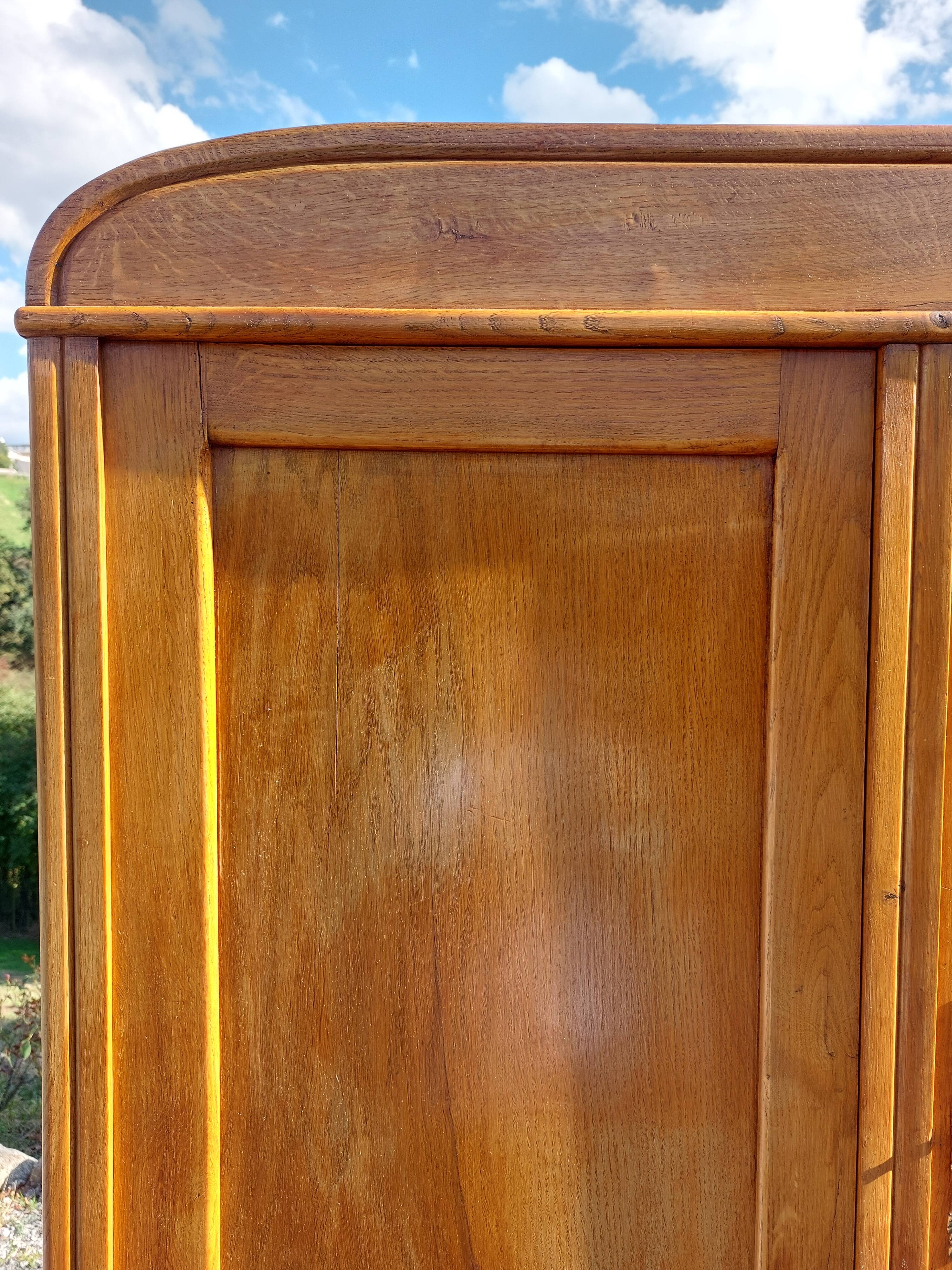 Parisian wardrobe, triple function (wardrobe, chest of drawers, cupboard), 1940s.