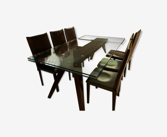 Roche Bobois Table And 6 Chairs Selency, Roche Bobois Dining Table