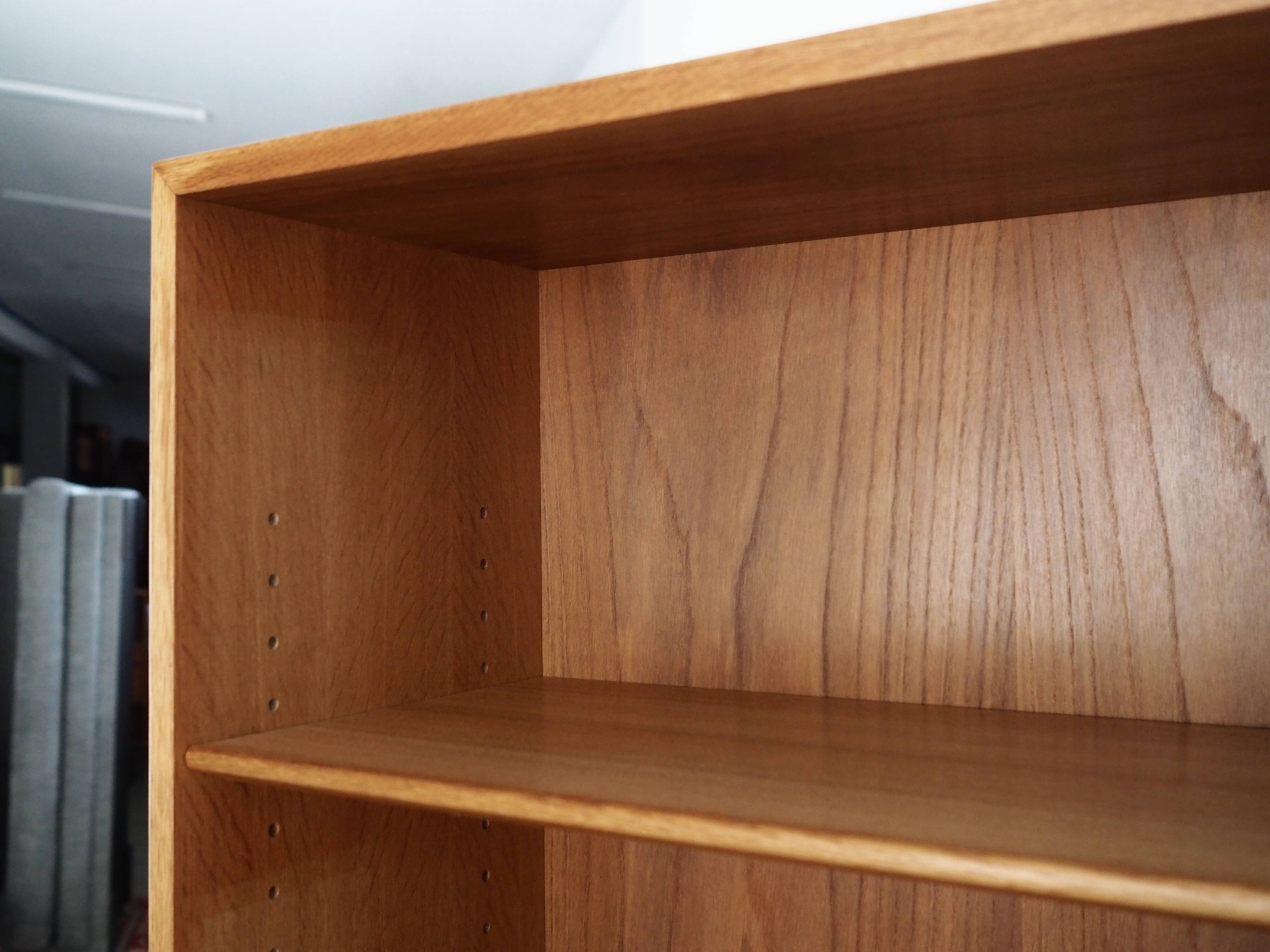 Ash bookcase, Danish design, 1960s, designer: Børge Mogensen