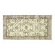 Anatolian handmade vintage rug 120 cm x 100 cm
