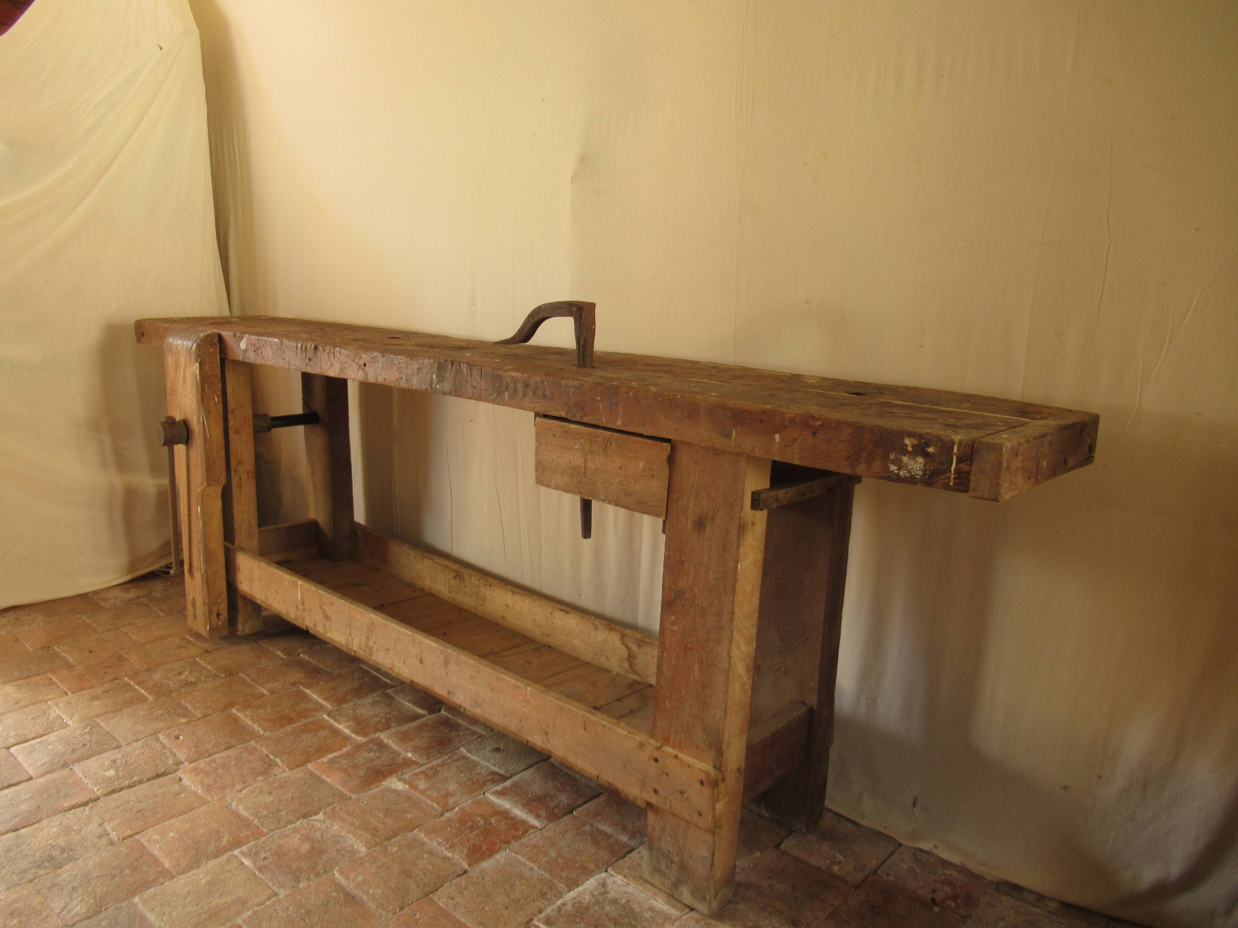 Cabinetmaker's workbench.