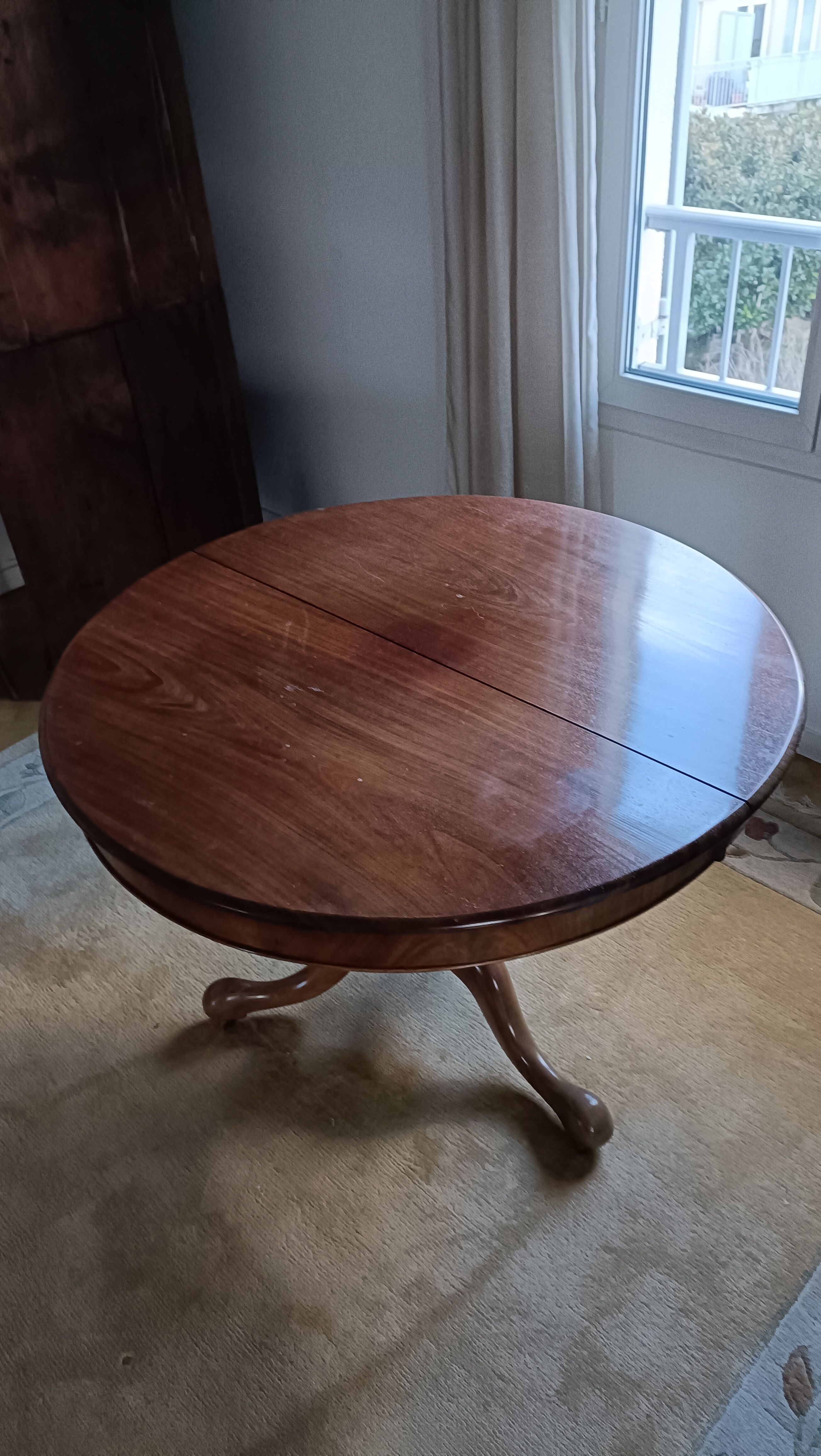 English mahogany table 8/10 people