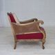 1930s, Danish armchair, furniture velour, ash wood.