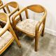Ensemble de six chaises en pin Rainer Daumiller, années 1970