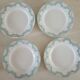 4 plates iron earth Sarreguemines
