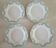 4 plates iron earth Sarreguemines