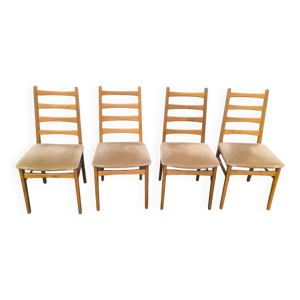 lot de 4 chaises scandinave