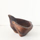 Brutalist solid wood dish