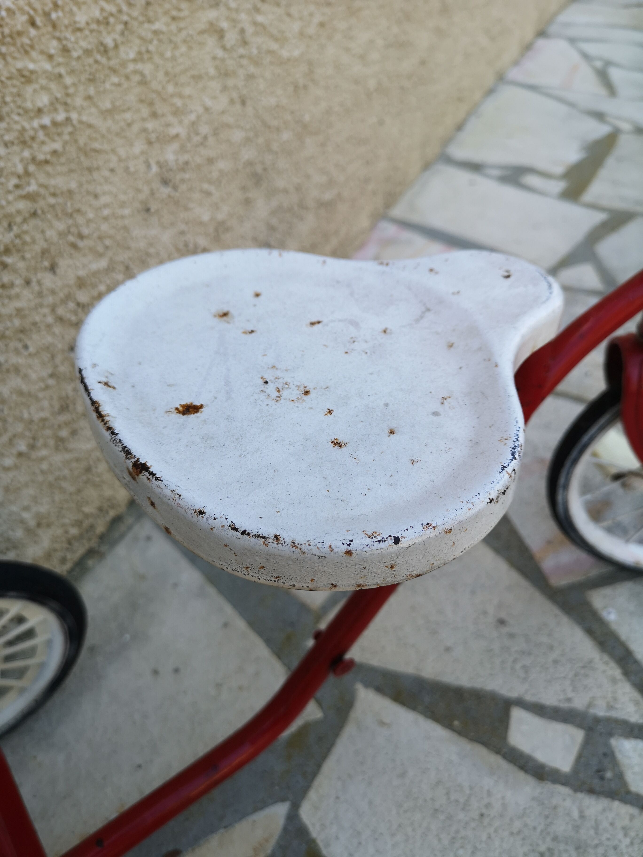 Former child tricycle