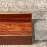 Rosewood wall shelf by Walter Wirz for Wilhelm Renz, 60s.