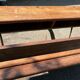 old school desk / 2-seater children's desk / vintage