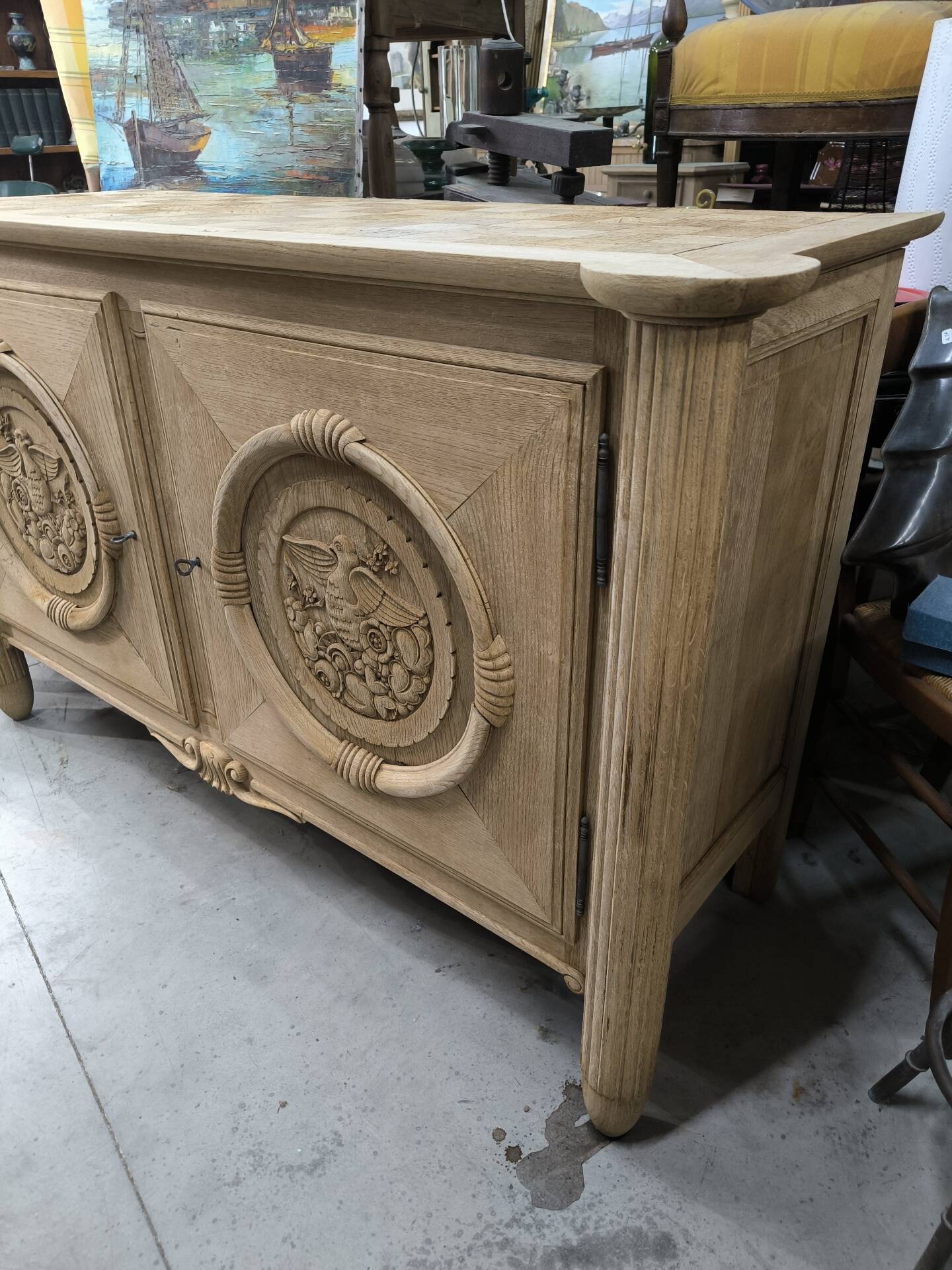 Oak Art Deco buffet
