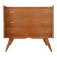 Commode vintage pieds compas