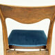 Set of 3 roseood "AWA"dining chairs, the Netherlands 1950's