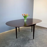 Extendable dining table by Lübke, rosewood, 1960s