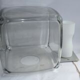 Lampe cube plexiglas viso canada 1990 design philippe lisboa