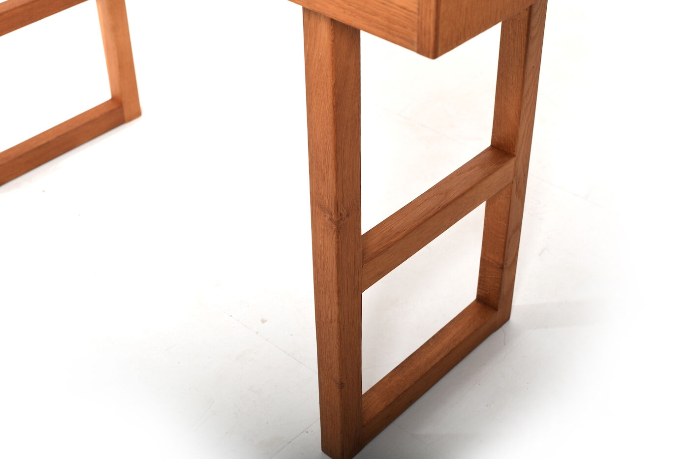 Danish oak and formica cabinet 1960s
