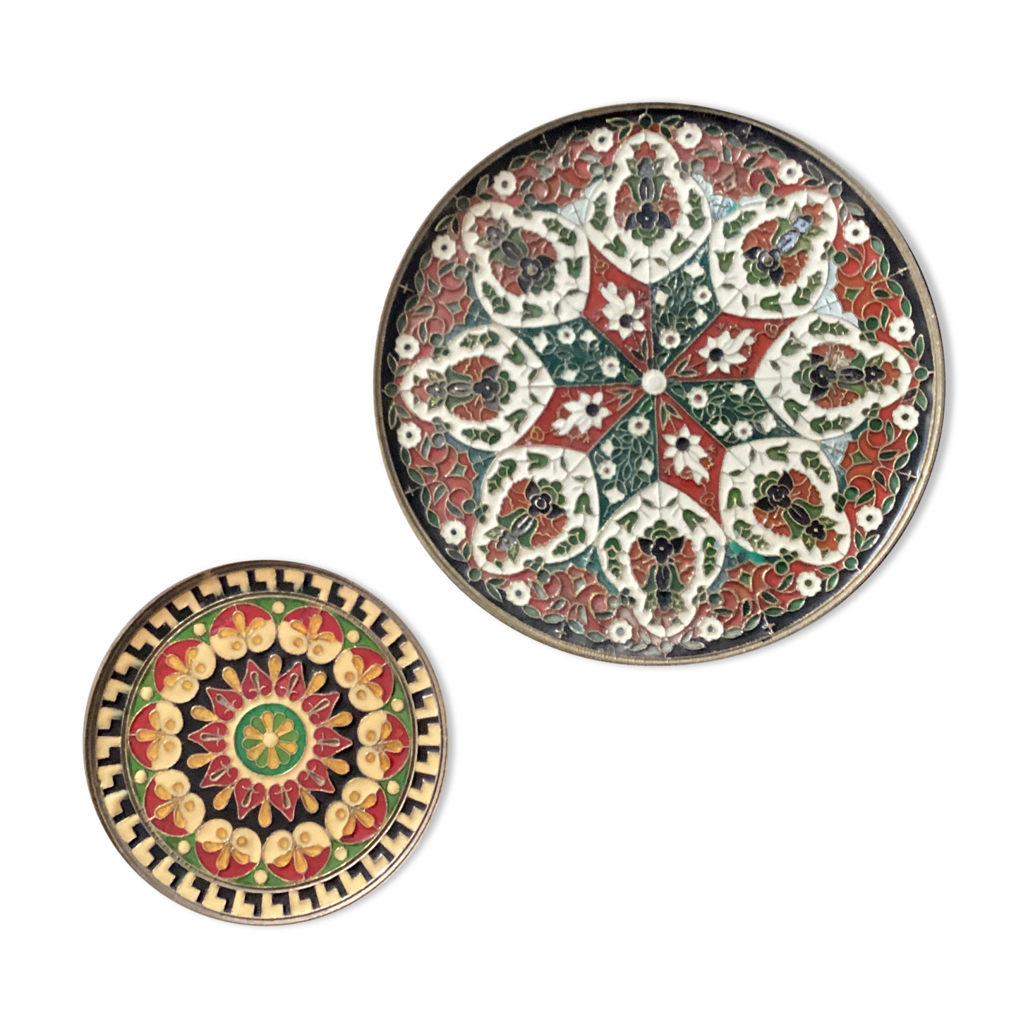 Vintage brass decoration