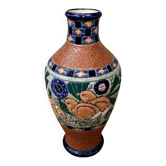 Vase en faïence émaillée époque Art Déco