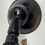 Exterior wall 1930 patinated black enamel