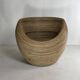 Pencil reed rattan bamboo egg pod chair